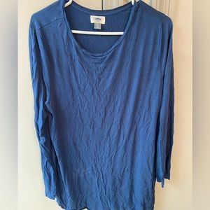 Old Navy blue long sleeve tee - XL